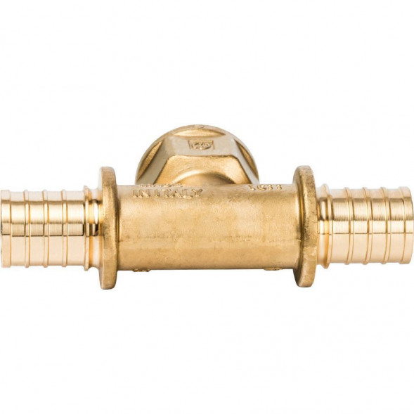 SFA-0028-003210 STOUT Тройник-переходник с внутренней резьбой 32xR 1  для труб из сшитого полиэтилена аксиальный (340012H103244B)