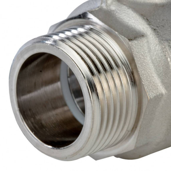 Кран шаровой STOUT полнопроходной, НР/НР, ручка бабочка 1