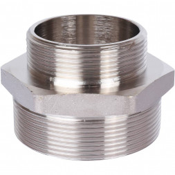 SFT-0004-002122 STOUT Ниппель НН переходной никелированный 2 1/2X2 (260003N242000B)