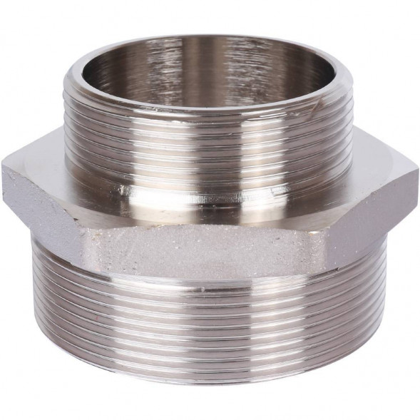 SFT-0004-002122 STOUT Ниппель НН переходной никелированный 2 1/2X2 (260003N242000B)