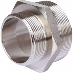 SFT-0004-002122 STOUT Ниппель НН переходной никелированный 2 1/2X2 (260003N242000B)