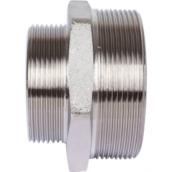 SFT-0004-002122 STOUT Ниппель НН переходной никелированный 2 1/2X2 (260003N242000B)