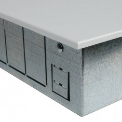 SCC-0002-001920 STOUT Шкаф распределительный встроенный 19-20 выходов (ШРВ-7) 670х125х1346