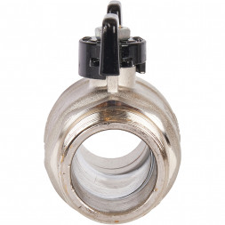 Кран шаровой STOUT полнопроходной, НР/НР, ручка бабочка 1 1/4