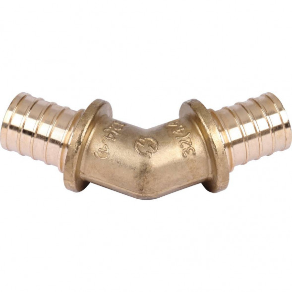 SFA-0031-000032 STOUT Угольник  45° 32 для труб из сшитого полиэтилена аксиальный (3400K4H324400B)