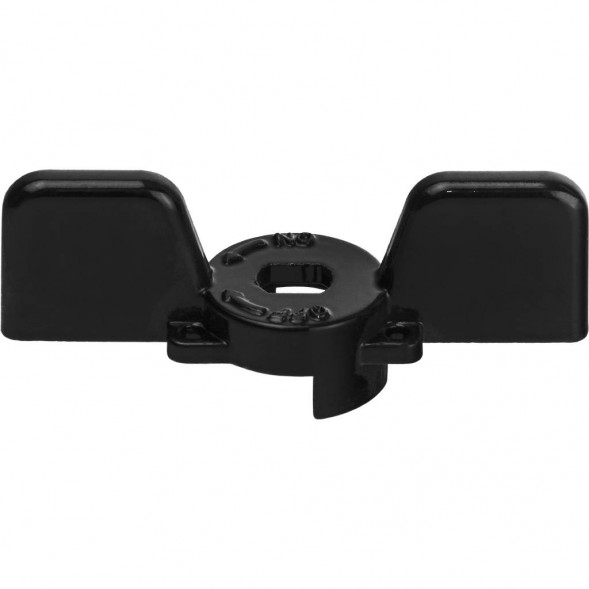 Ручка-бабочка STOUT для шарового крана STOUT 1/2 -3/4 (Чёрная)