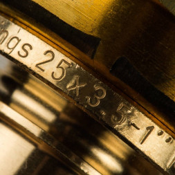 SFA-0019-002510 STOUT Переходник с накидной гайкой 25xG 1  для труб из сшитого полиэтилена аксиальный (3400C7H102535B)