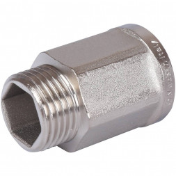 SFT-0055-001212 STOUT Удлинитель ВН шестигранный никелированный 1/2 x1/2 (2600F7N043000B)