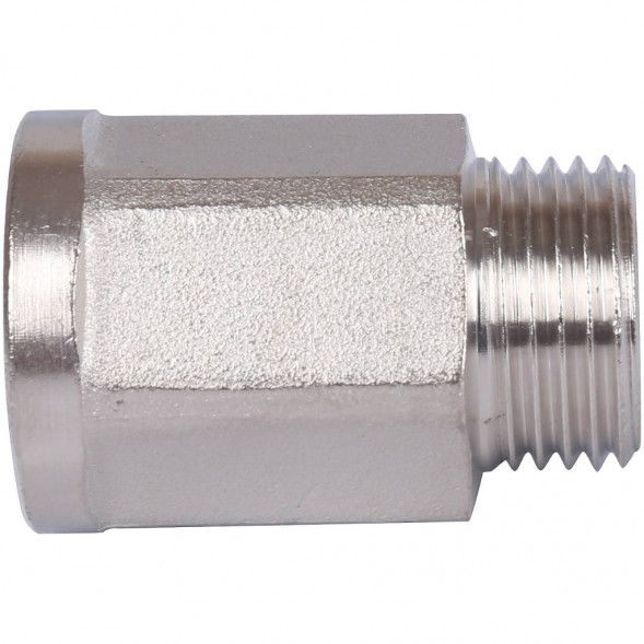 SFT-0055-001212 STOUT Удлинитель ВН шестигранный никелированный 1/2 x1/2 (2600F7N043000B)