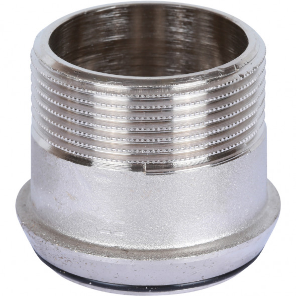 SFT-0057-000114 STOUT Разъемное угловое  соединение  американка  ВН, уплотнение под гайкой o-ring кольцо, никелированное 1 1/4 (2700I4N121200B)