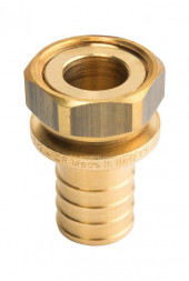 SFA-0019-002012 STOUT Переходник с накидной гайкой 20xG 1/2  для труб из сшитого полиэтилена аксиальный (3400C7H042028B)