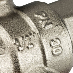 Кран шаровой STOUT с фильтром 1/2 (ручка-бабочка)