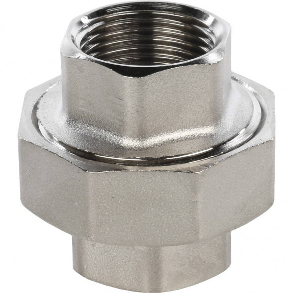 SFT-0034-000034 STOUT Разъемное соединение  американка  ВВ никелированное 3/4 (2700A7N050500B)