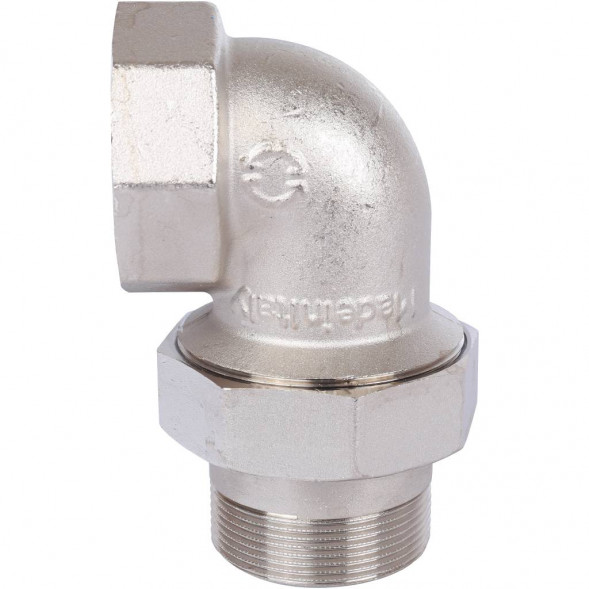 SFT-0057-000002 STOUT Разъемное угловое  соединение  американка  ВН, уплотнение под гайкой o-ring кольцо, никелированное 2 (2700I4N202000B)