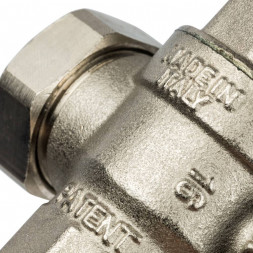 Кран шаровой STOUT с фильтром 3/4 (ручка-бабочка)