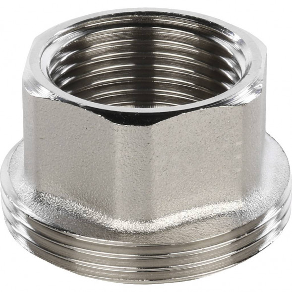 SFT-0034-000001 STOUT Разъемное соединение  американка  ВВ никелированное 1 (2700A7N101000B)