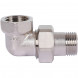 SFT-0059-000012 STOUT Разъемное угловое  соединение  американка  ВН, никелированное 1/2 (2700A4N040400B)