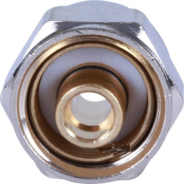 SFC-0026-162612 STOUT Фитинг компрессионный для труб PEX-AL-PEX 16х2,6х1/2 (620080NX41626B)