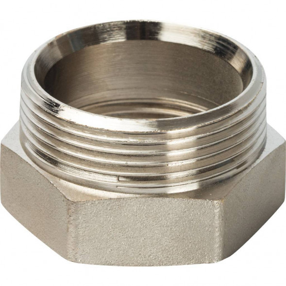 SFT-0041-000112 STOUT Разъемное соединение  американка  ВН никелированное, уплотнение под гайкой o-ring кольцо 1 1/2 (2700I2N141400B)