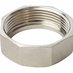 SFT-0041-000112 STOUT Разъемное соединение  американка  ВН никелированное, уплотнение под гайкой o-ring кольцо 1 1/2 (2700I2N141400B)