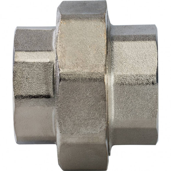 SFT-0034-000114 STOUT Разъемное соединение  американка  ВВ никелированное 1 1/4 (2700A7N121200B)