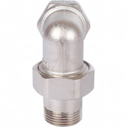 SFT-0059-000034 STOUT Разъемное угловое  соединение  американка  ВН, никелированное 3/4 (2700A4N050500B)