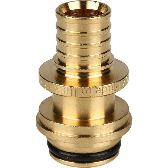 SFA-0034-001634 STOUT Переходник с накидной гайкой (евроконус) 16xG 3/4  для труб из сшитого полиэтилена аксиальный (3400I5H051622B)