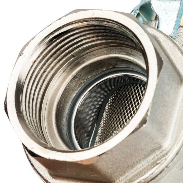 Кран шаровой STOUT с фильтром 1 1/4