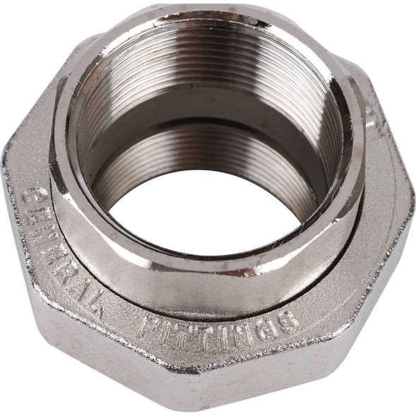 SFT-0034-000112 STOUT Разъемное соединение  американка  ВВ никелированное 1 1/2 (2700A7N141400B)