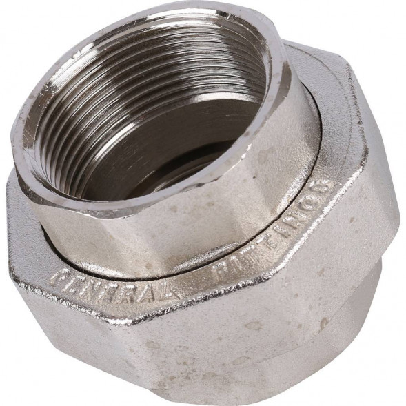 SFT-0034-000112 STOUT Разъемное соединение  американка  ВВ никелированное 1 1/2 (2700A7N141400B)