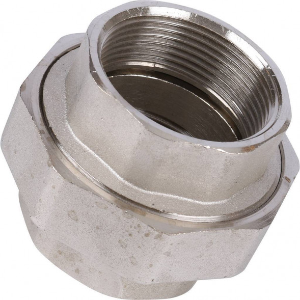 SFT-0034-000112 STOUT Разъемное соединение  американка  ВВ никелированное 1 1/2 (2700A7N141400B)