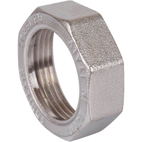 SFT-0059-000001 STOUT Разъемное угловое  соединение  американка  ВН, никелированное 1 (2700A4N101000B)