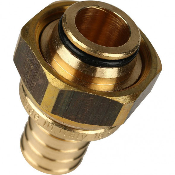 SFA-0034-002034 STOUT Переходник с накидной гайкой (евроконус) 20xG 3/4  для труб из сшитого полиэтилена аксиальный (3400I5H052028B)