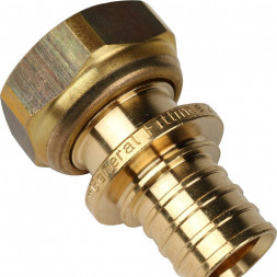 SFA-0034-002034 STOUT Переходник с накидной гайкой (евроконус) 20xG 3/4  для труб из сшитого полиэтилена аксиальный (3400I5H052028B)