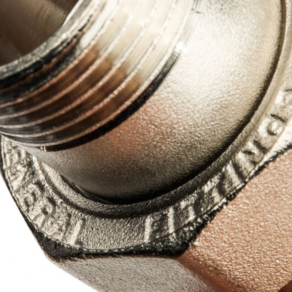 SFT-0041-000001 STOUT Разъемное соединение  американка  ВН никелированное, уплотнение под гайкой o-ring кольцо 1 (2700I2N101000B)