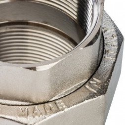 SFT-0034-000002 STOUT Разъемное соединение  американка  ВВ никелированное 2 (2700A7N202000B)