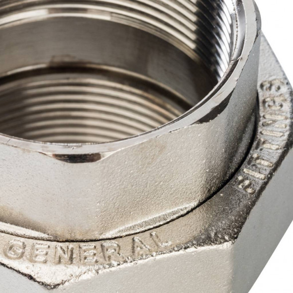 SFT-0034-000002 STOUT Разъемное соединение  американка  ВВ никелированное 2 (2700A7N202000B)