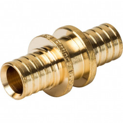 SFA-0003-000016 STOUT Муфта соединительная равнопроходная 16 для труб из сшитого полиэтилена аксиальный (340000H162200B)