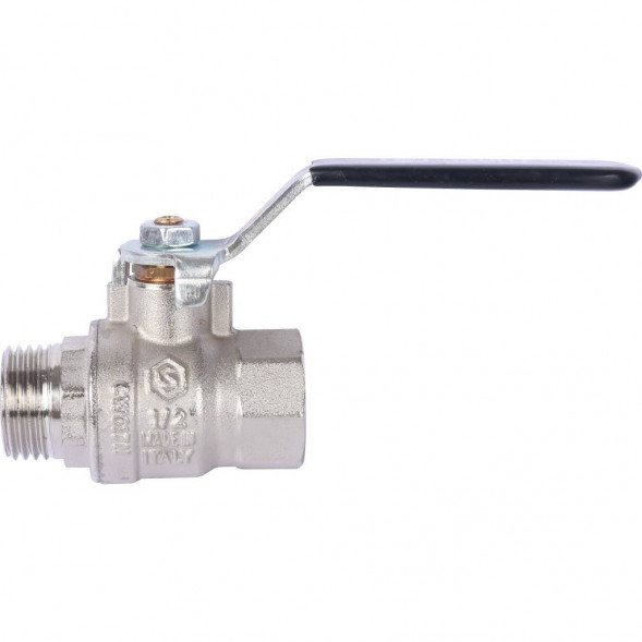 STOUT SVB Кран шаровой стандартнопроходной, ВР/НР, ручка рычаг 1/2"