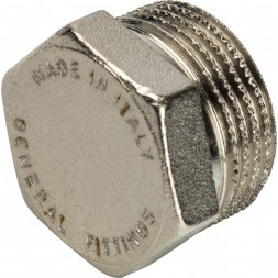 SFT-0025-000034 STOUT Заглушка НР никелированная 3/4 (260040N050000B)