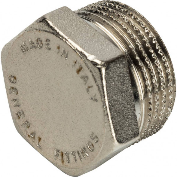 SFT-0025-000034 STOUT Заглушка НР никелированная 3/4 (260040N050000B)