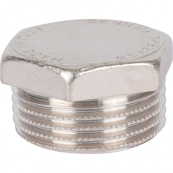 SFT-0025-000001 STOUT Заглушка НР никелированная 1 (260040N100000B)