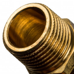 SFA-0001-001612 STOUT Переходник с наружной резьбой 16xR 1/2  для труб из сшитого полиэтилена аксиальный (340001H041622B)