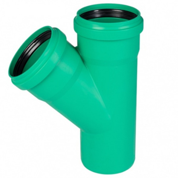 Тройник KG2000EA 125/125х45°