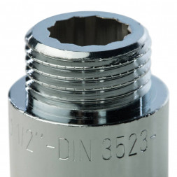 SFT-0002-001225 STOUT Удлинитель хромированный 1/2X25 (2600D8B042500B)