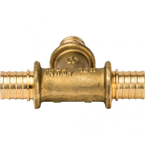 SFA-0013-000016 STOUT Тройник равнопроходный 16x16x16 для труб из сшитого полиэтилена аксиальный (340010H162200B)