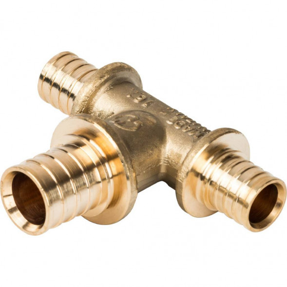 SFA-0014-162016 STOUT Тройник переходной 16x20x16 для труб из сшитого полиэтилена аксиальный (340013H586858B)