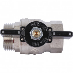 STOUT SVB Кран шаровой стандартнопроходной, ВР/НР, ручка бабочка 1"