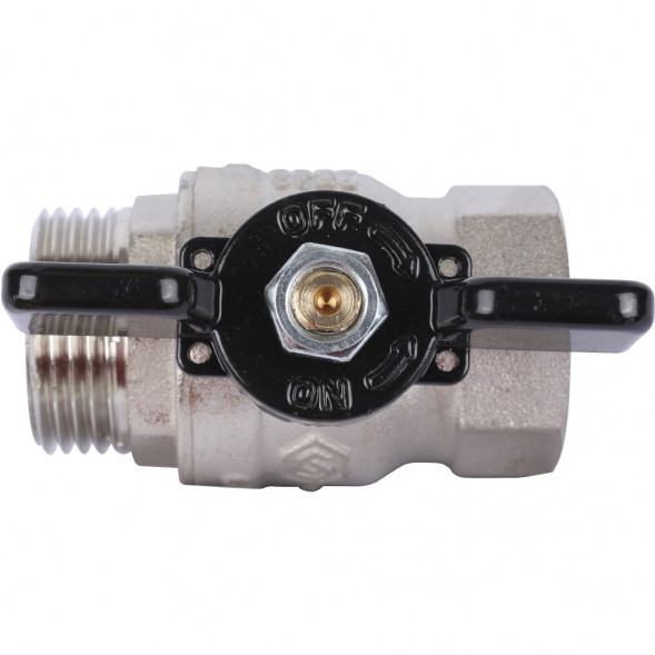 STOUT SVB Кран шаровой стандартнопроходной, ВР/НР, ручка бабочка 1"