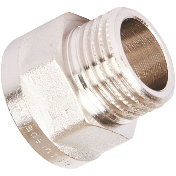 SFT-0073-001212 STOUT Переходник под ключ ВН никелированный 1/2 x1/2 (2600O9N040400B)